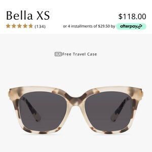 DIFF EYEWEAR Bella XS Tortoise Sunglasses
